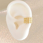 EARCUFF QUADRUPLE OVAL