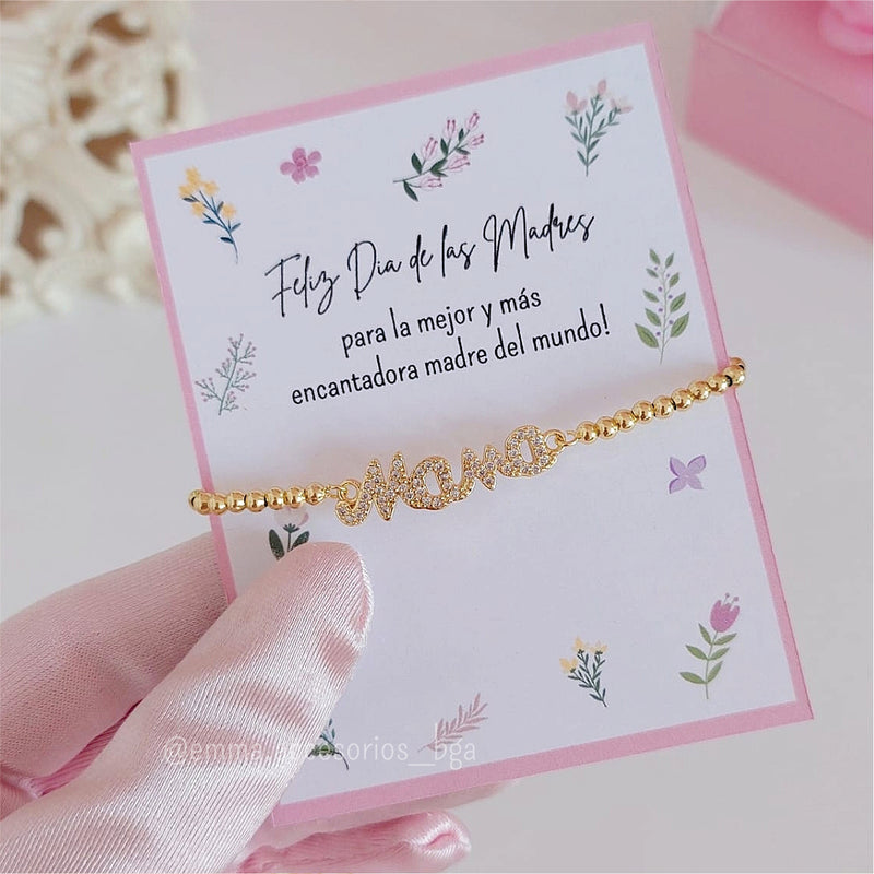 PULSERA MAMÁ ZIRCON