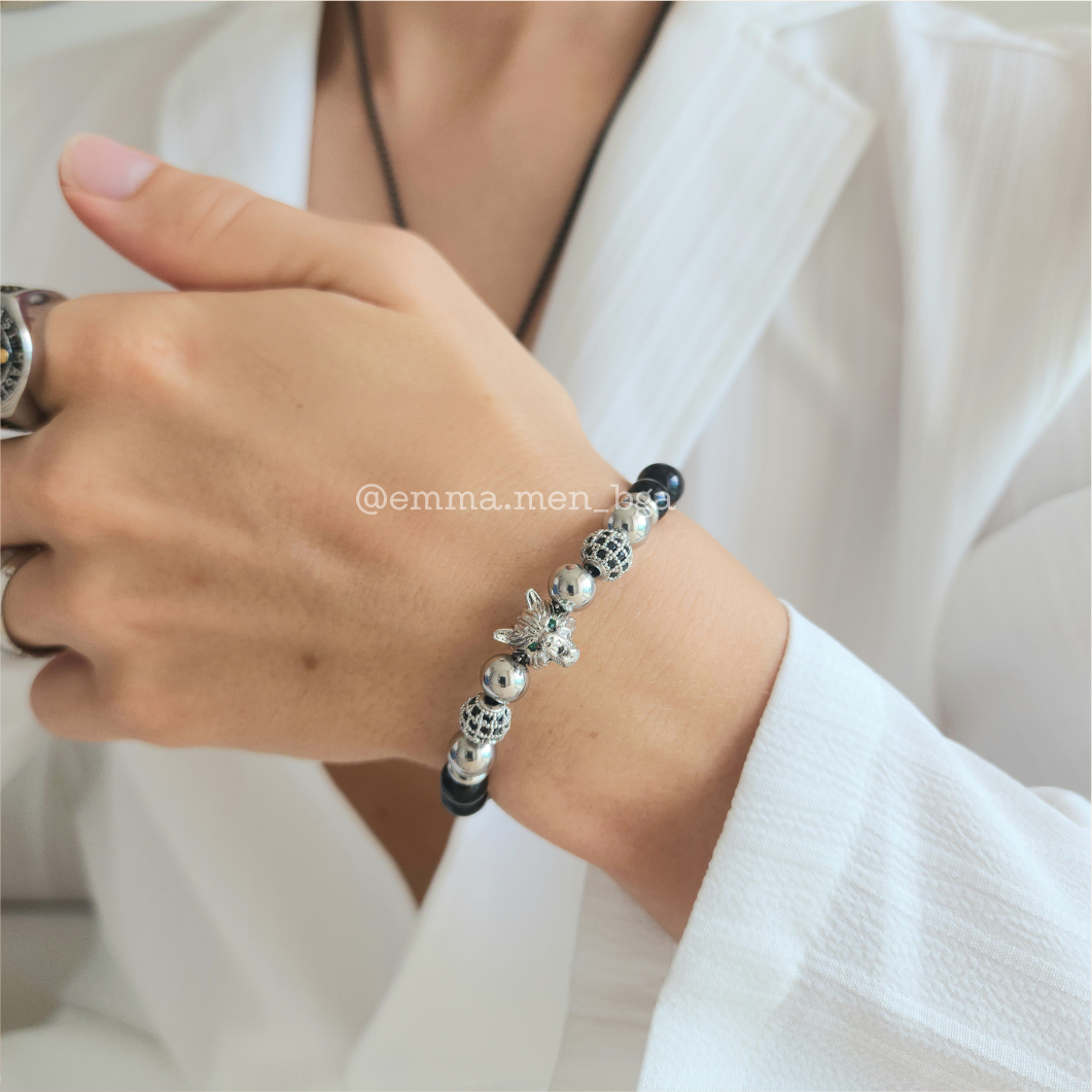 PULSERA SILVERWOLF MEN