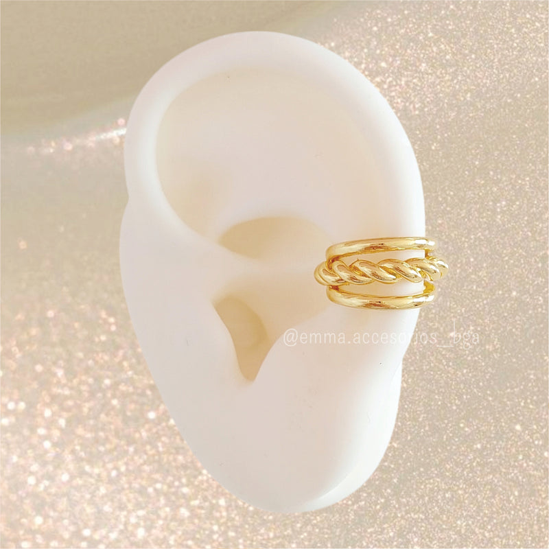 EARCUFF ESSENTIAL SPIRAL 2CYLINDER