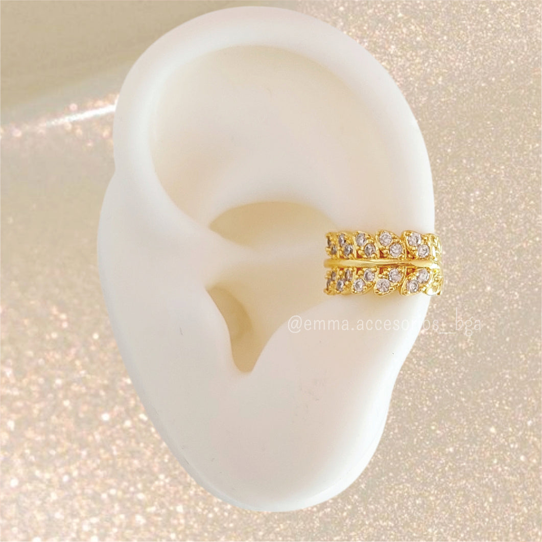 EARCUFF BRIGHT LEAVES 2