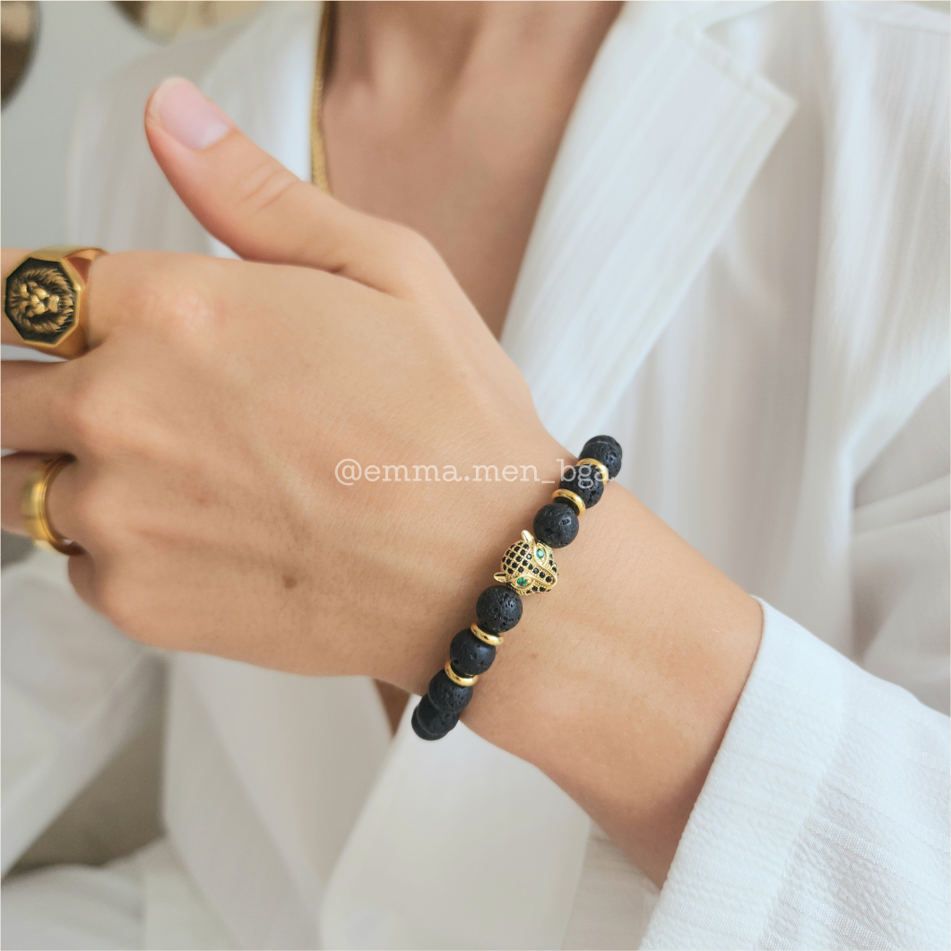 PULSERA LEOPARD MEN