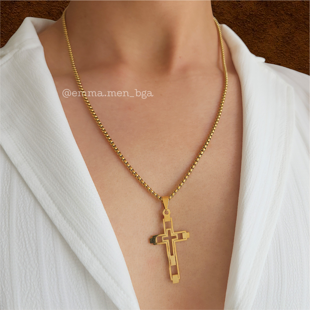CADENA CRUZ MEN