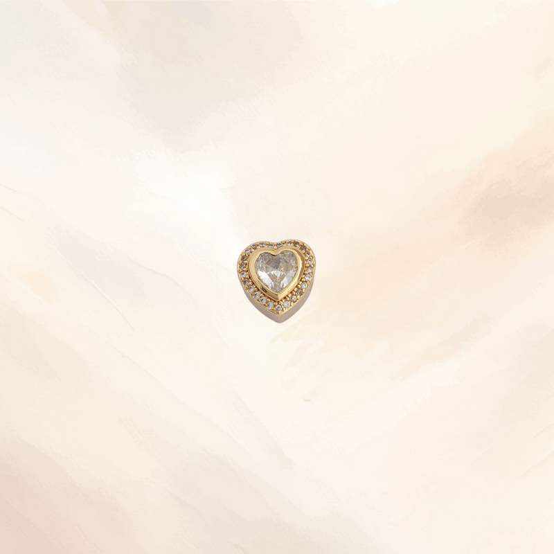 CHARM HEART ZIRCON