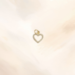 DIJE HEART HOLLOW ZIRCON