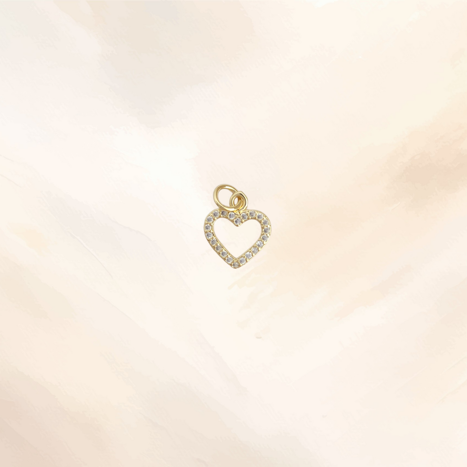 DIJE HEART HOLLOW ZIRCON