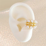 EARCUFF TRIPLE SPHERE 2PEARL