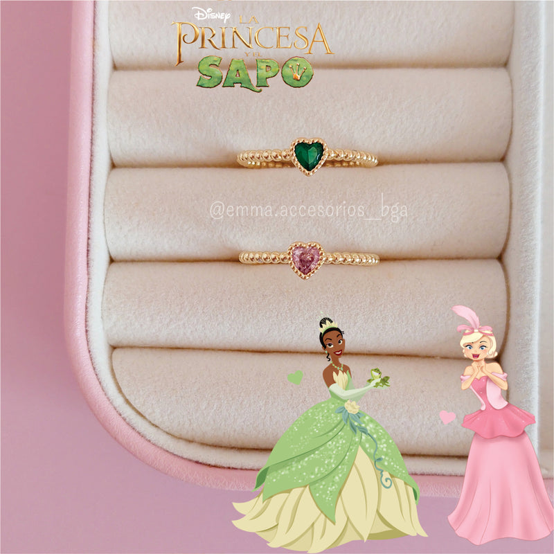 Anillo Amistad Selene Minimal Dorado