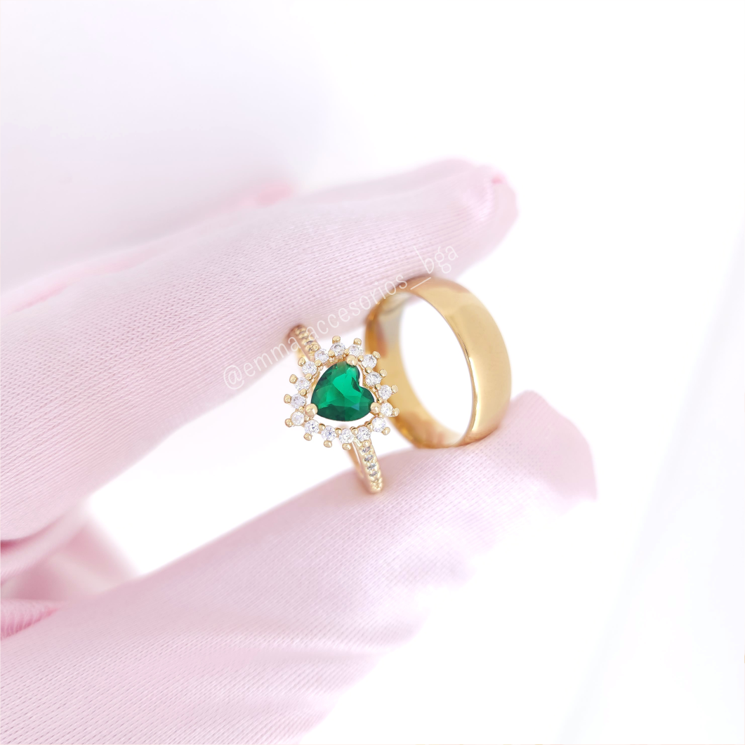 ANILLOS PROMESA SHREK