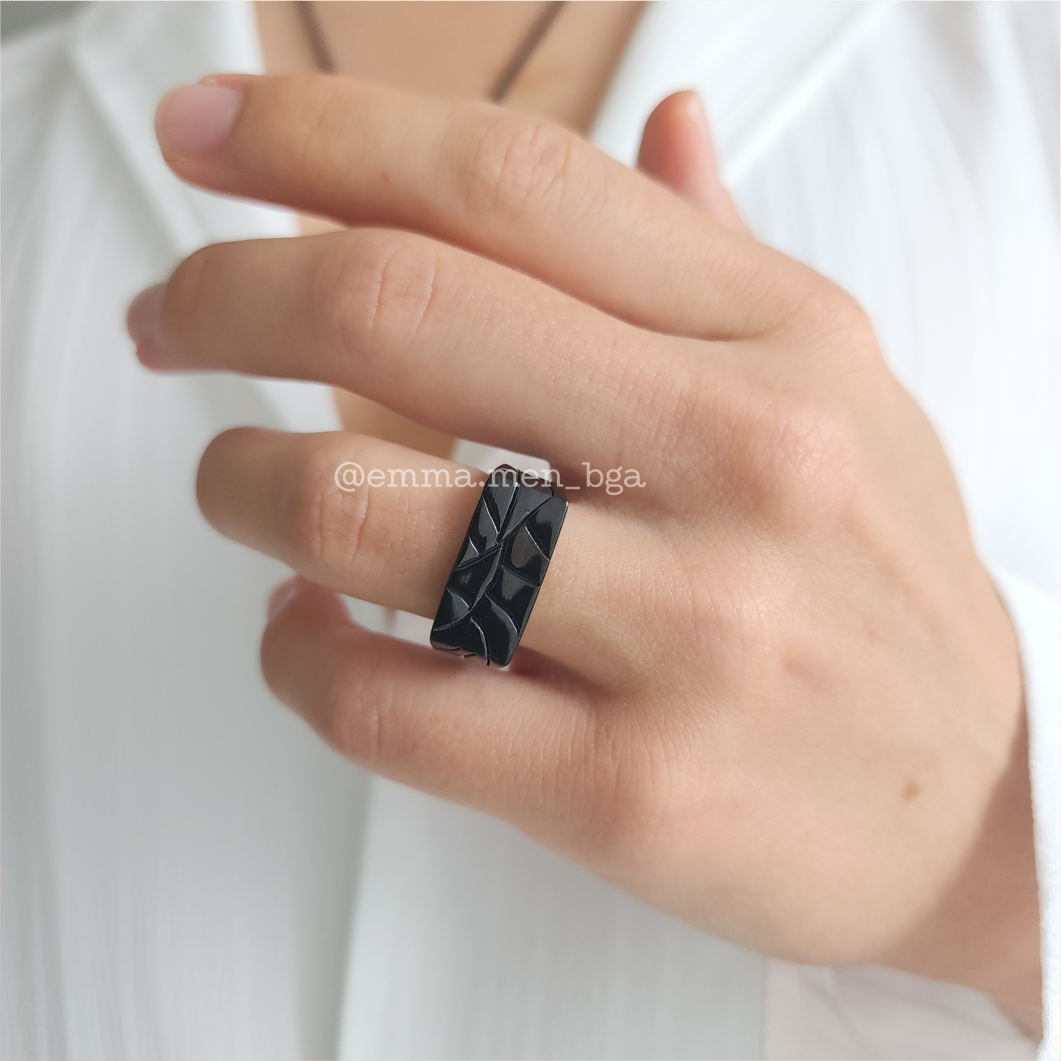 ANILLO BLACKPATRÓN MEN