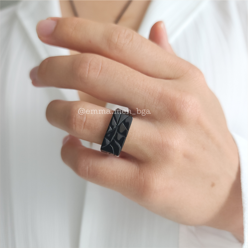 ANILLO BLACKPATRÓN MEN