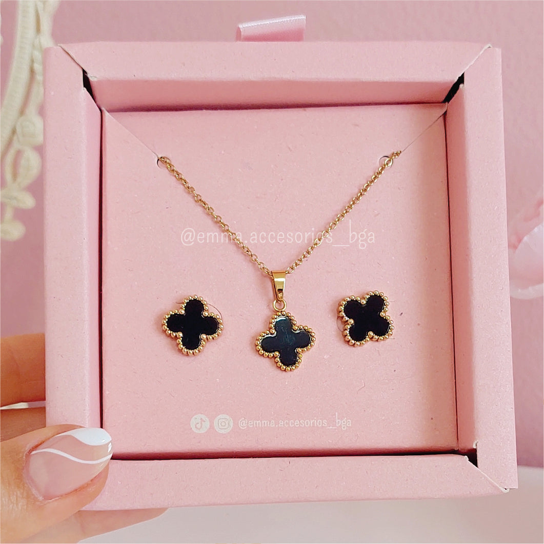 SET TRÉBOL BLACK ESSENTIAL