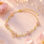 PULSERA LAZO FLOR COQUETTE