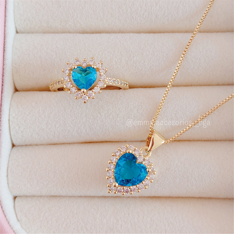 SET HEART CELESTE