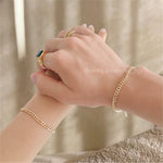 PULSERA CUBANA PAREJA