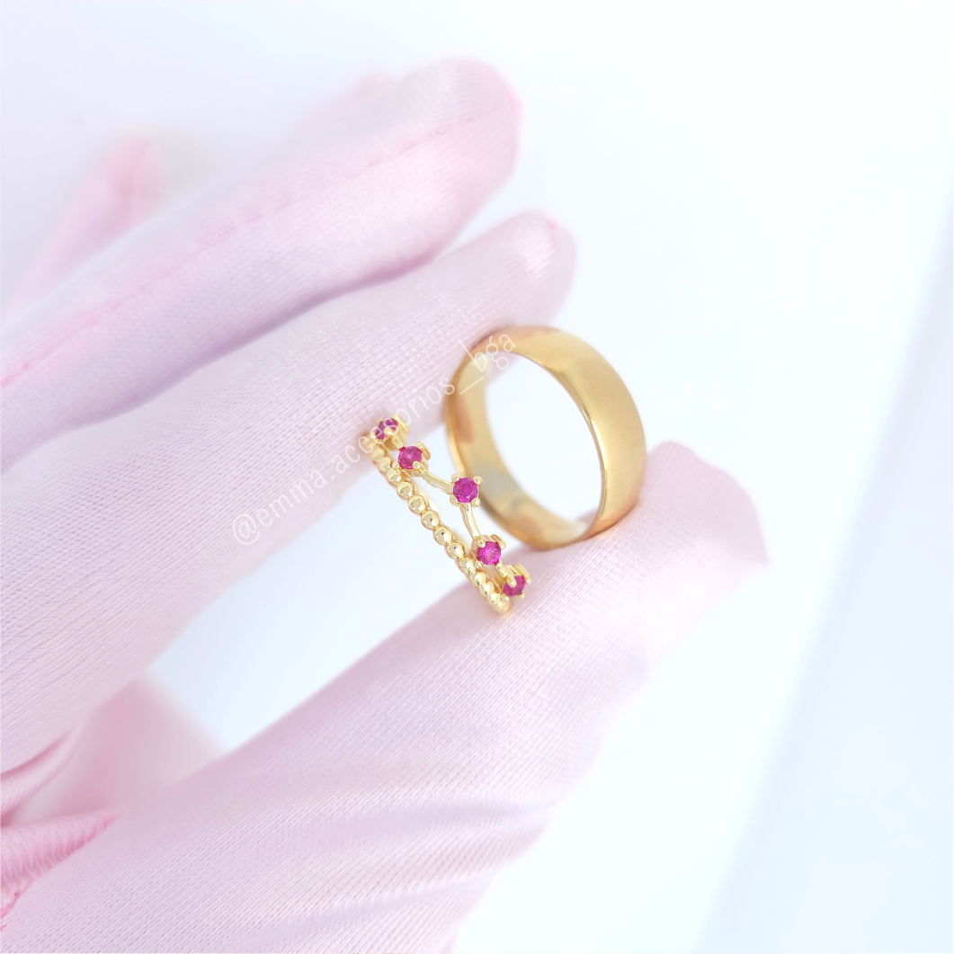 ANILLOS PROMESA AURORA