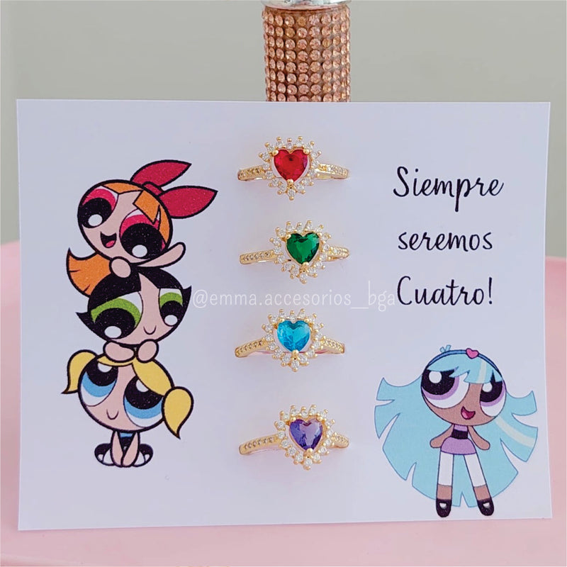 Anillo Amistad Armonía Classic Dorado Brillo