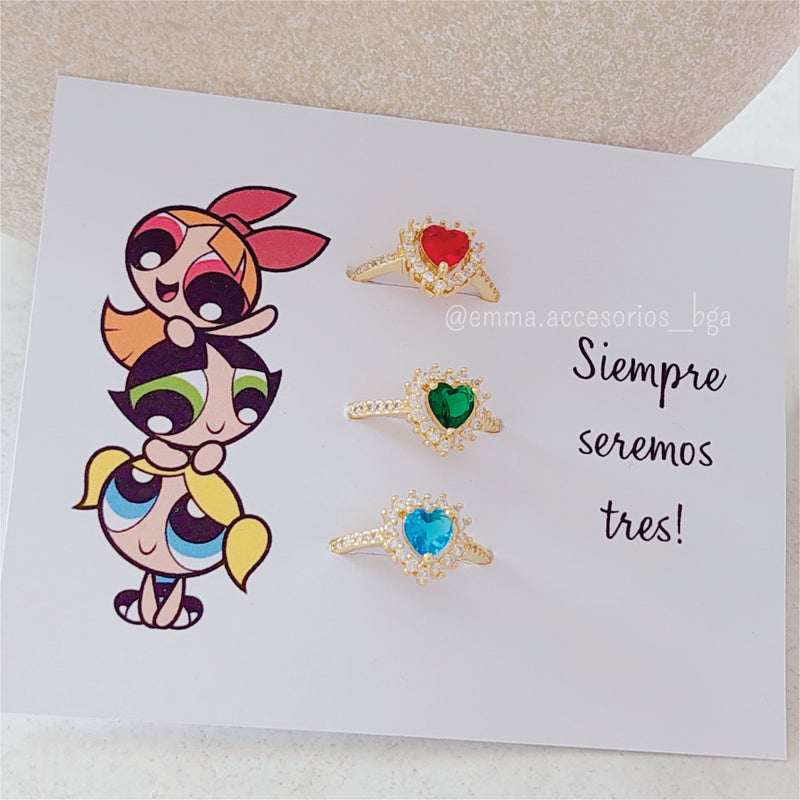 Anillo Amistad Selene Minimal Dorado Maxi