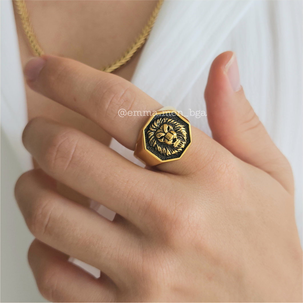 ANILLO LION MEN