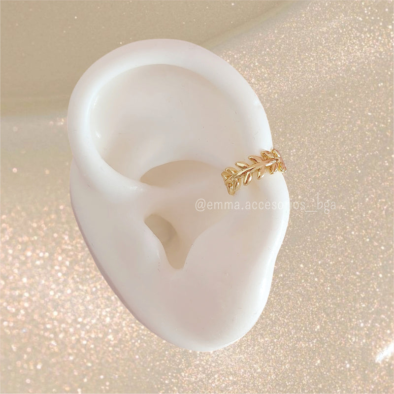 EARCUFF SMOOTH LEAVES