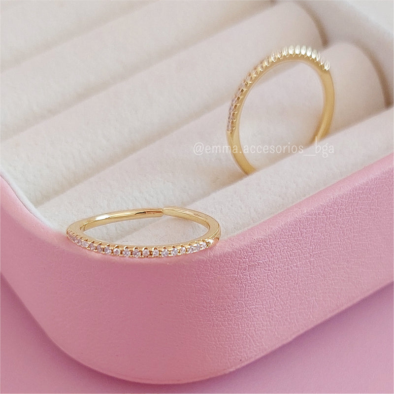 ANILLO MUSE MINIMAL PLATEADO