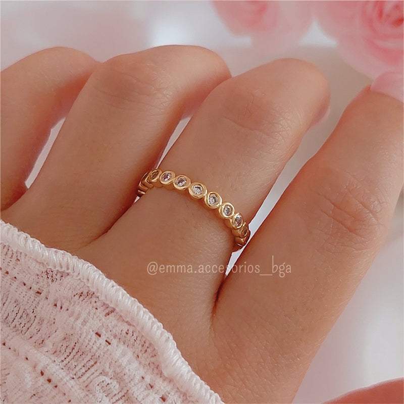 Anillo Nova Minimal Rosé