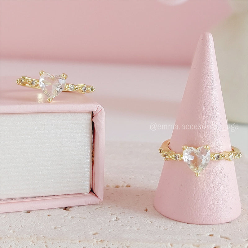 Anillo Silk Minimal Dorado Mini