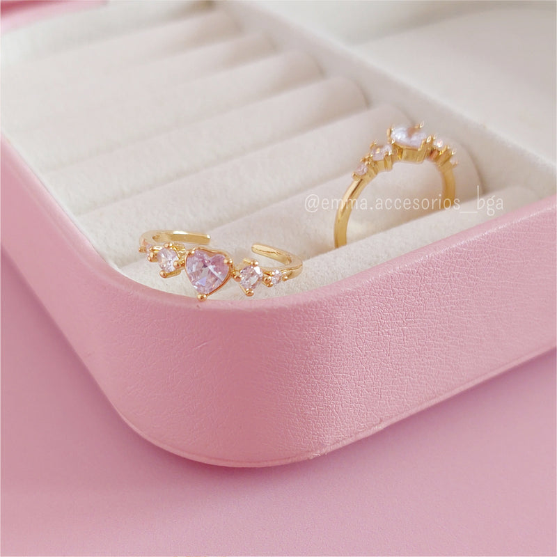 Anillo Axiom Minimal Dorado Nova