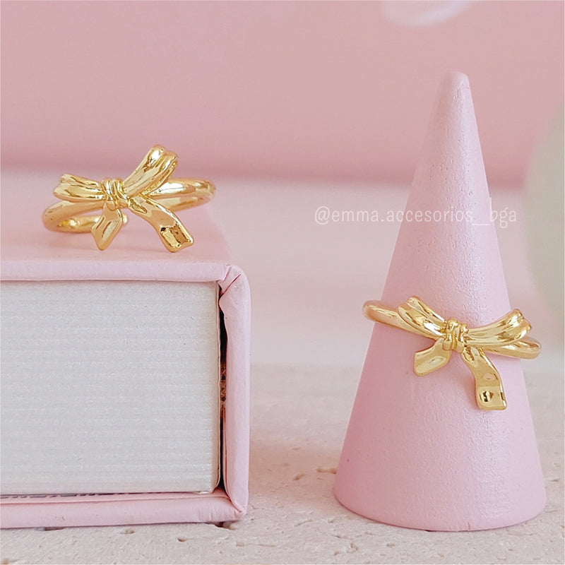 Anillo Core Minimal Dorado Icon