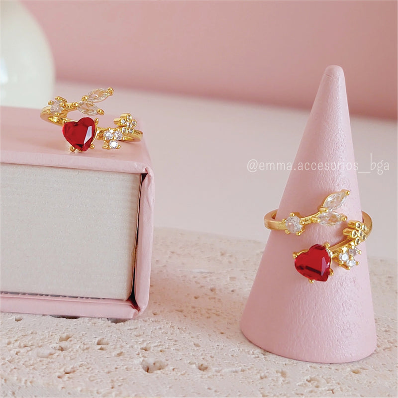 Anillo Axiom Minimal Dorado Nova