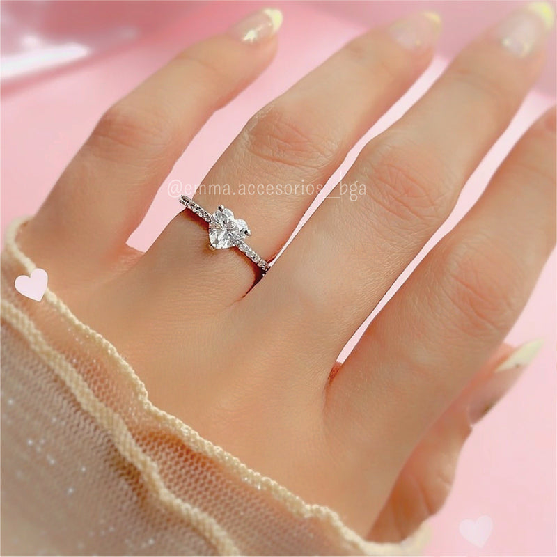 Anillo Plata 925 Essential Minimal Rosé