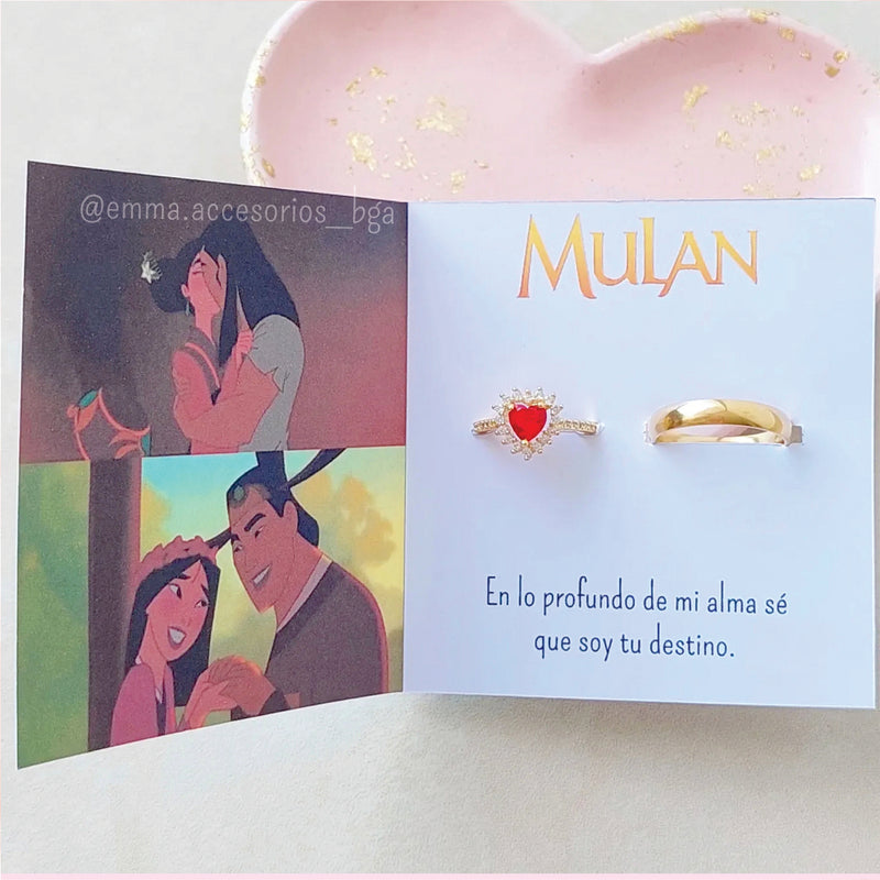 Anillo Promesa Azahar Minimal Dorado