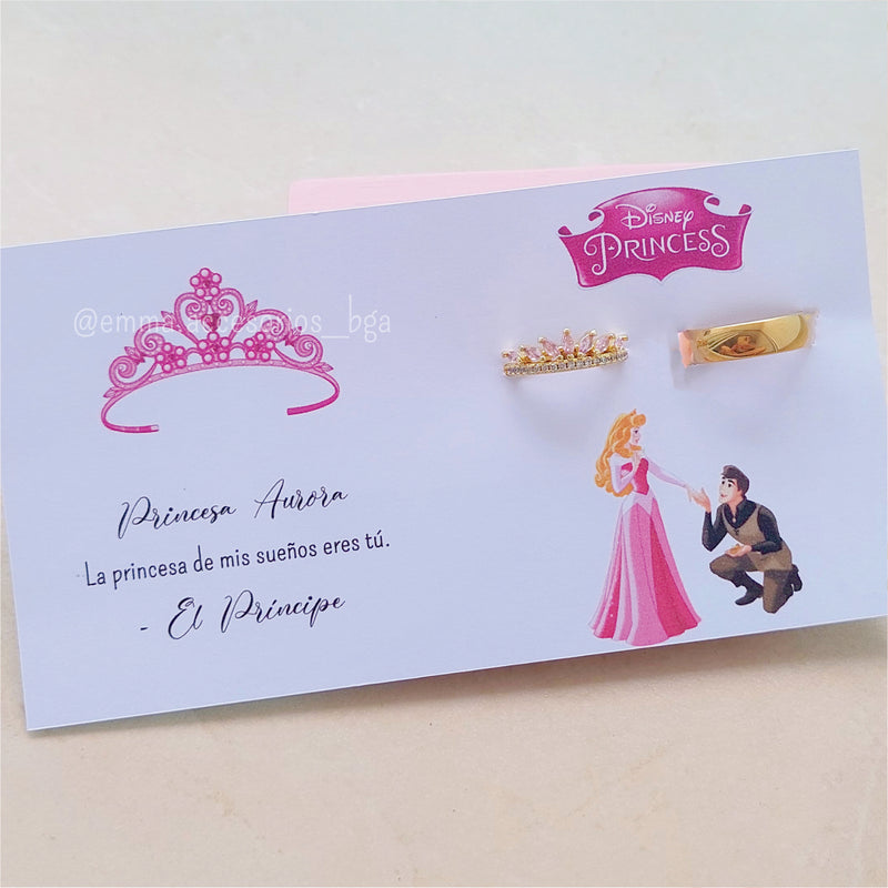 Anillo Promesa Eclipse Minimal Dorado Maxi