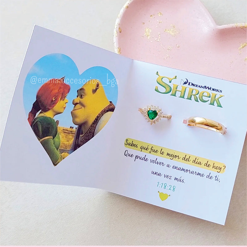 Anillo Promesa Constelación Minimal Dorado