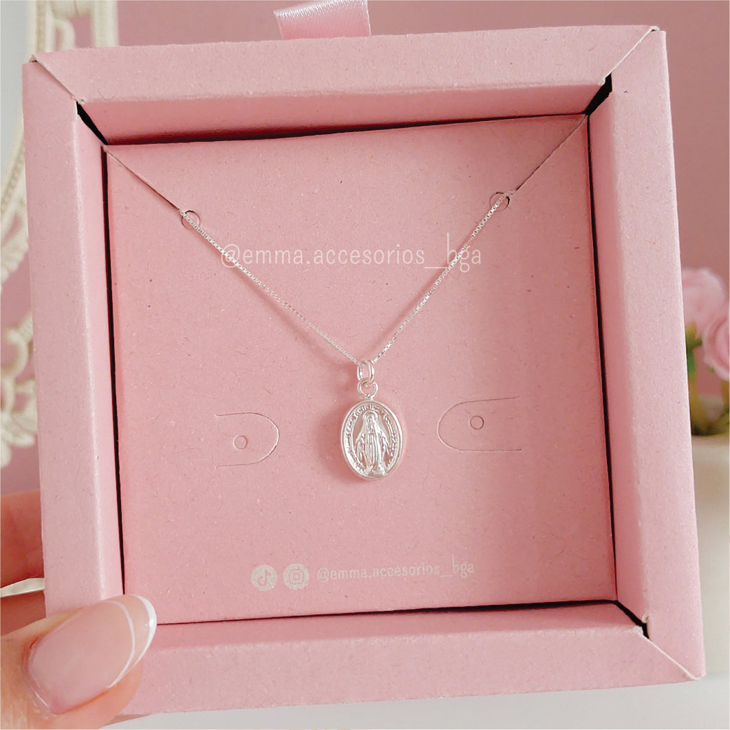 CADENA VIRGEN PLATA S925