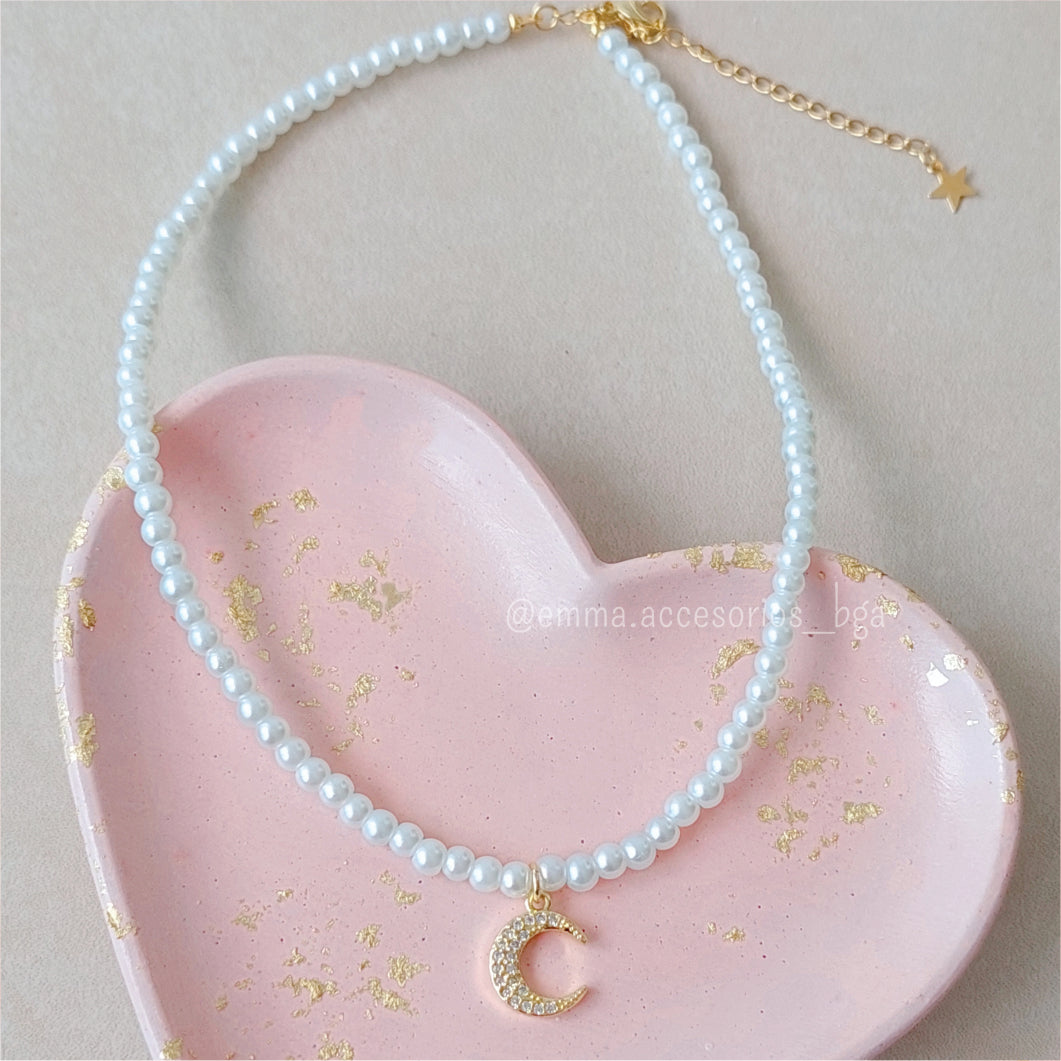 CHOKER PEARL MOON