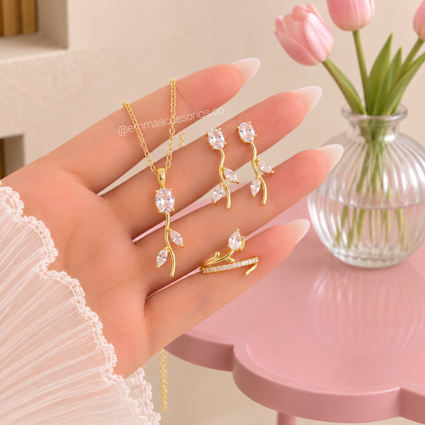 SET TULIPAN CRISTAL