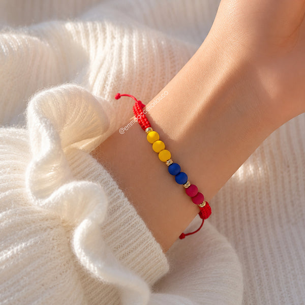 PULSERA TEJIDA COLOMBIA