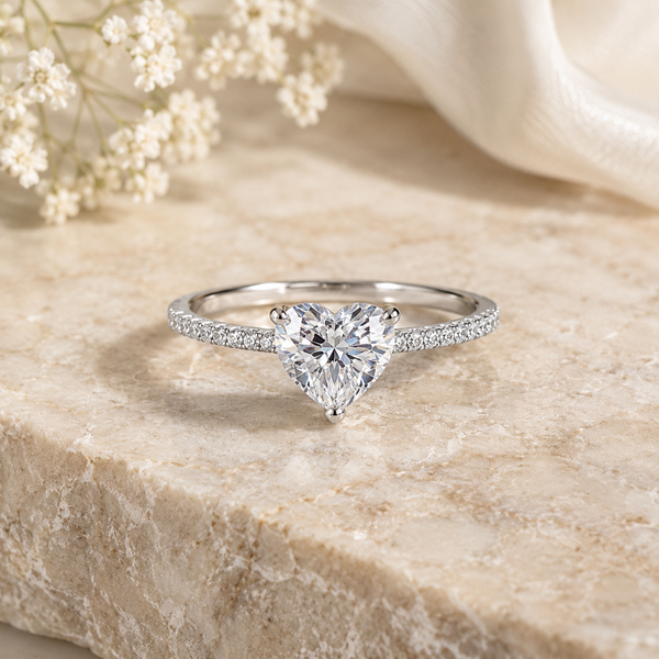 ANILLO HEART PLATA S925