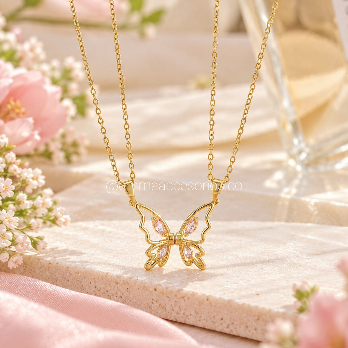 CADENAS IMÁN AMISTAD MARIPOSA 🦋