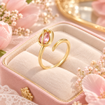 ANILLO TULIPAN DORADO