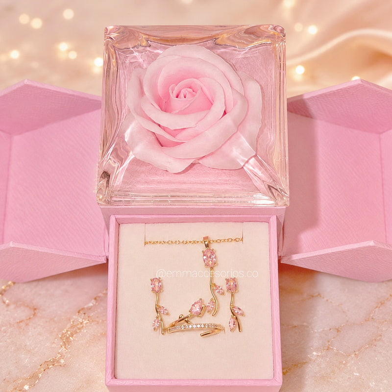 COFRE ROSA, SET TULIPAN 🌷